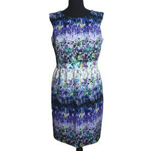 Cynthia Rowley Watercolor Print Sleeveless Dress Size 12